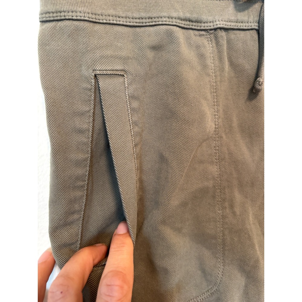 Standard James Perse Soft Drape Utility Jogger Pants Taupe Brown Casual 0 - Picture 4 of 5